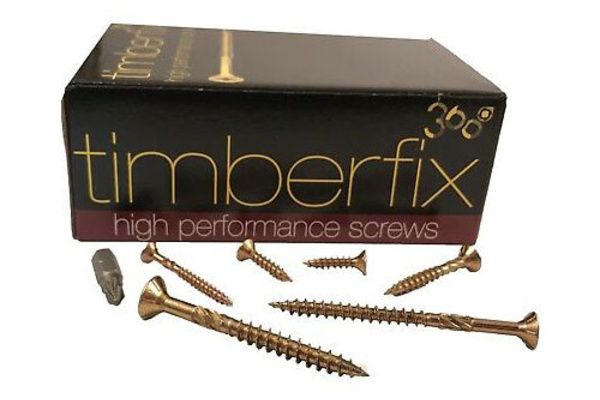 Box 100 6x150mm Timberfix Screws
